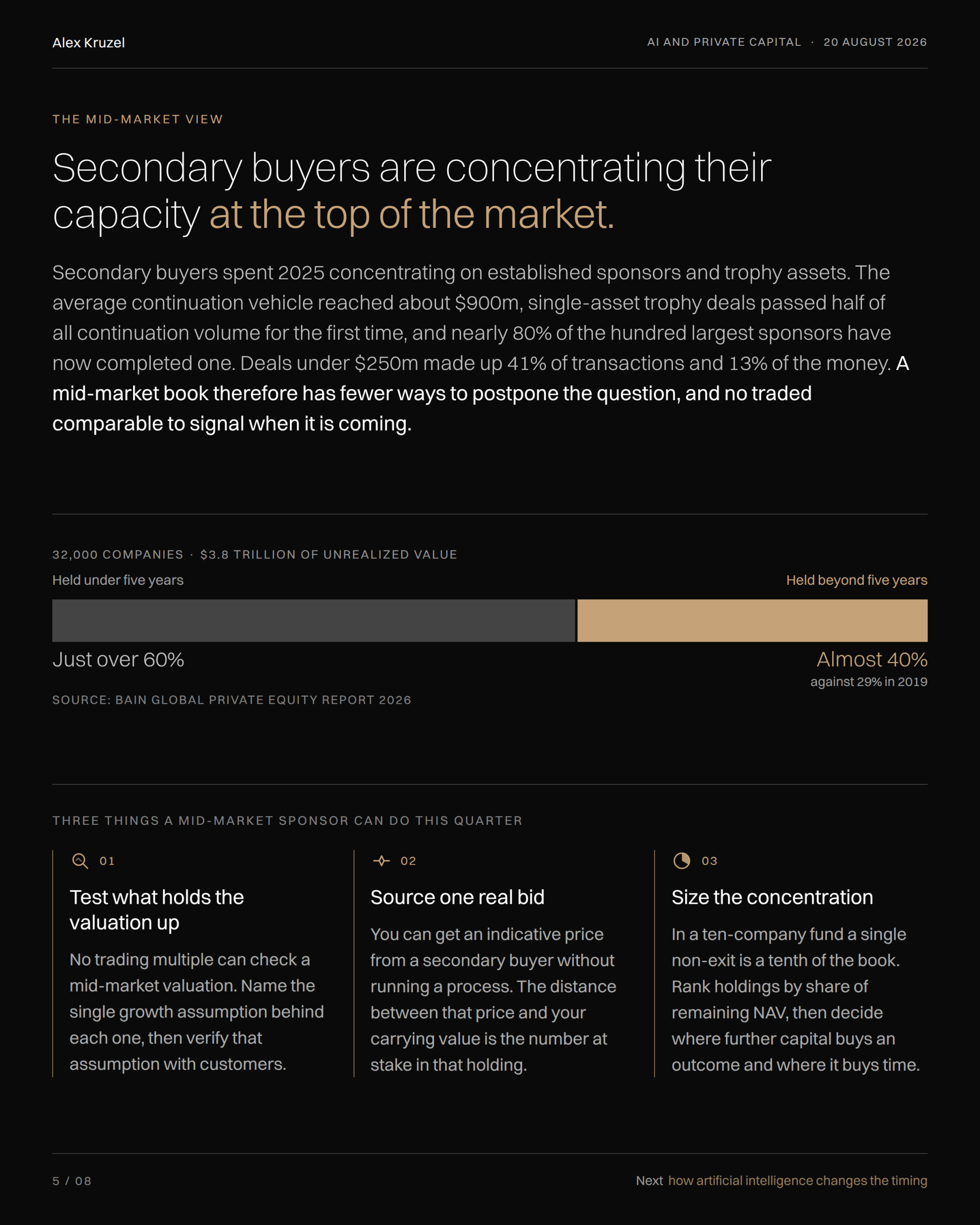 Japan’s zombie banks, 1990. American private equity, 2026.: original document page 5 of 8